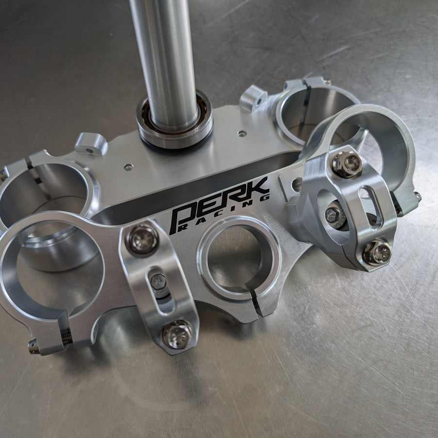 Hypermotard 698 - 32mm offset triple clamps pre-production unit